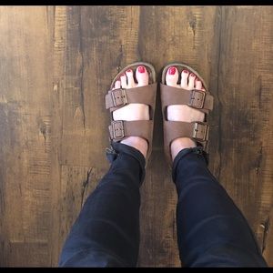 Birkenstock leather sandals
